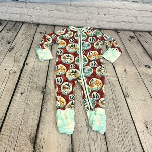 CoZco Pokemon Holiday Bamboo Zippie Romper